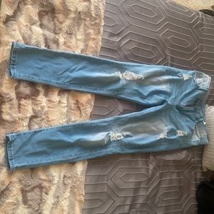SHEIN distressed jeans